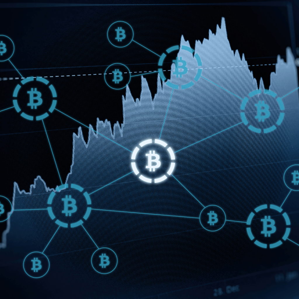 Bitcoin crypto currency payment system investment chart