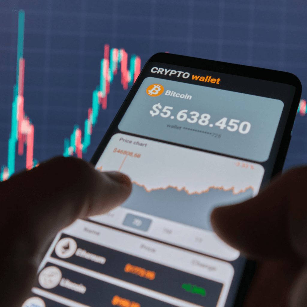 Crypto Graph on Smartphone